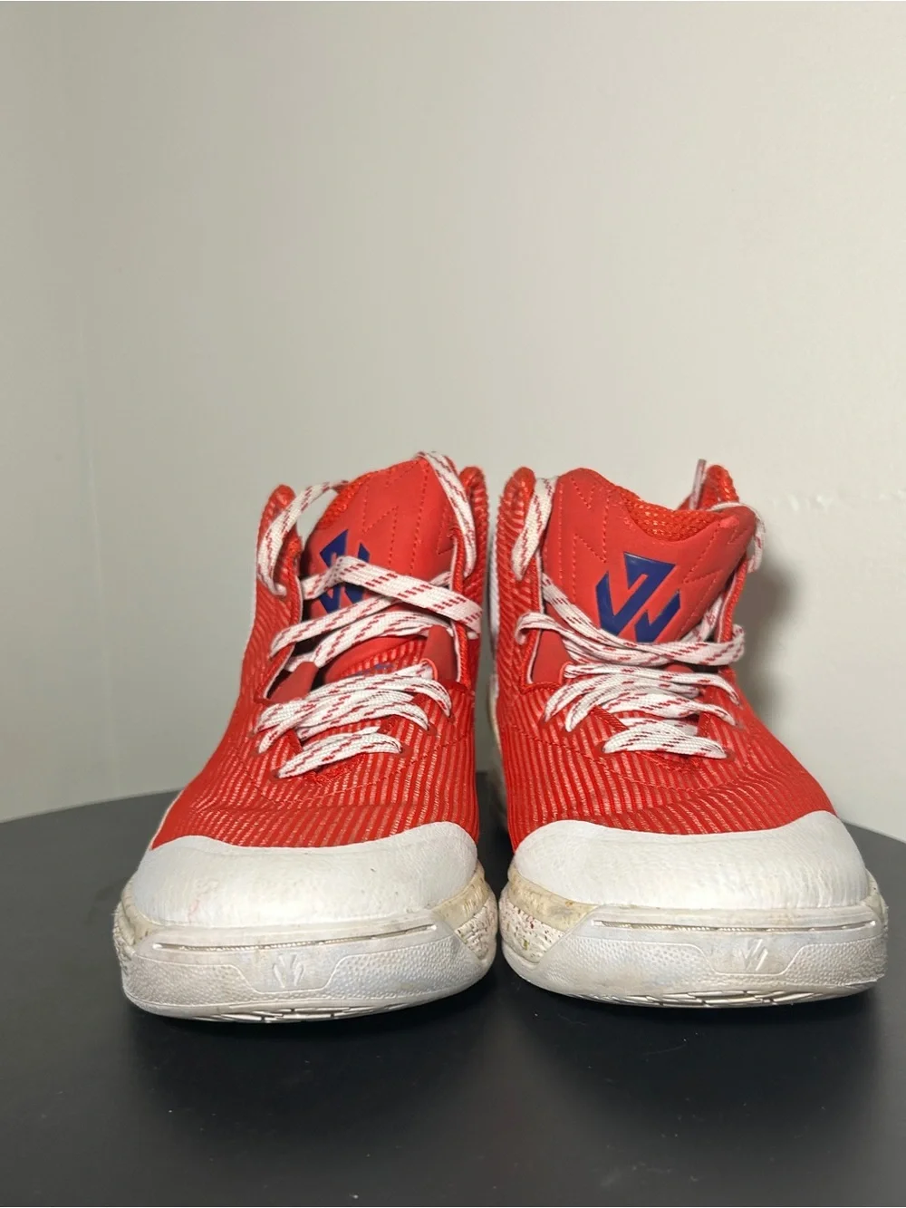Adidas J Wall 1 Alternate Away Red White Basketball Shoes Men's Size 10
